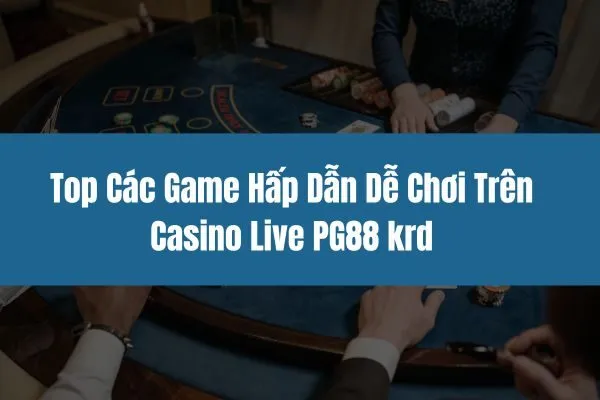 Casino live - PG88