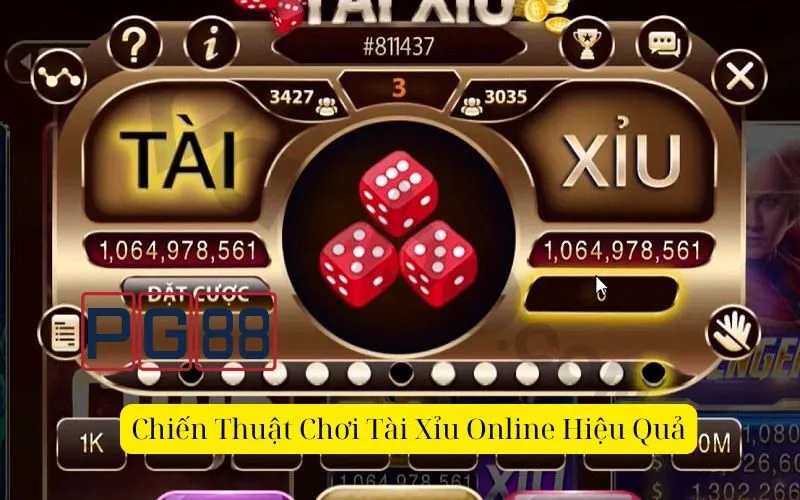 Hướng dẫn chơi Tài Xỉu online cho người mới bắt đầu Tại PG88