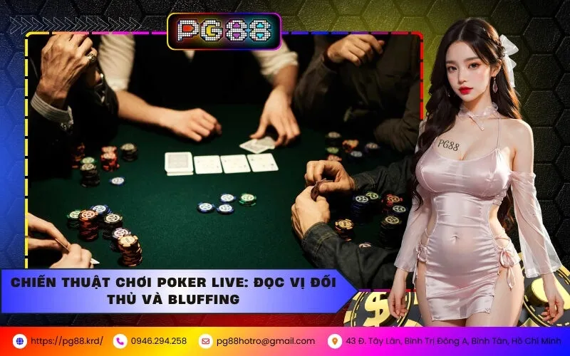 Bí Quyết Chơi Poker Live Cùng Dealer Thực Tế Tại PG88