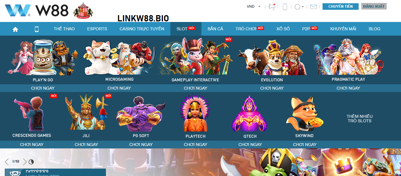 Khám Phá Slots Game W88: Thiên Đường Của Thế Giới Nổ Hũ Khám Phá Slots Game W88: Thiên Đường Của Thế Giới Nổ Hũ