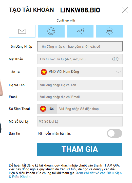 Hướng Dẫn Đăng Ký W88 - 3 Bước Nhận 90K An Toàn