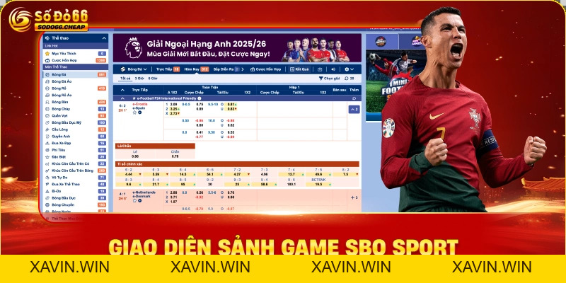 SBO Sport SODO66 Nền Tảng Cá Cược Thể Thao Châu Á
