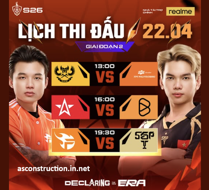 LỊCH THI ĐẤU GIAI ĐOẠN 2 ĐTDV MÙA XUÂN NGÀY 22/04/2026 LỊCH THI ĐẤU GIAI ĐOẠN 2 ĐTDV MÙA XUÂN NGÀY 22/04/2026