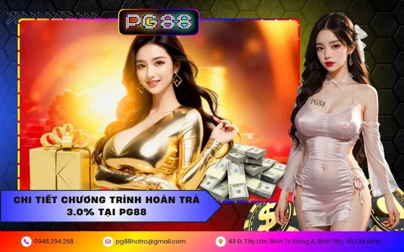 PG88 Hoàn Trả 3.0%: Ưu Đãi Khủng Dịp Đại Lễ 30/4 - 1/5