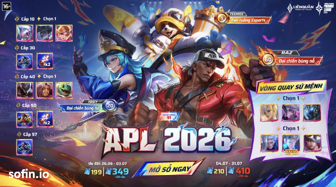 TRỰC TIẾP VÒNG SWISS STAGE APL 2026 NGÀY 25/06 TRỰC TIẾP VÒNG SWISS STAGE APL 2026 NGÀY 25/06
