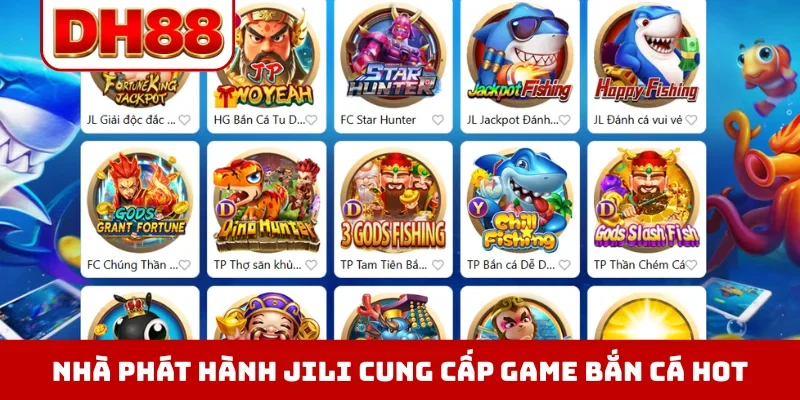 Đối Tác DH88 - Những Nhà Phát Hành Game Danh Tiếng Thế Giới