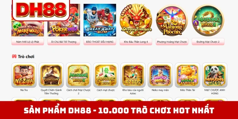 Đối Tác DH88 - Những Nhà Phát Hành Game Danh Tiếng Thế Giới